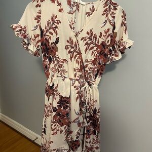 Sienna Sky Link Dress with Floral Print